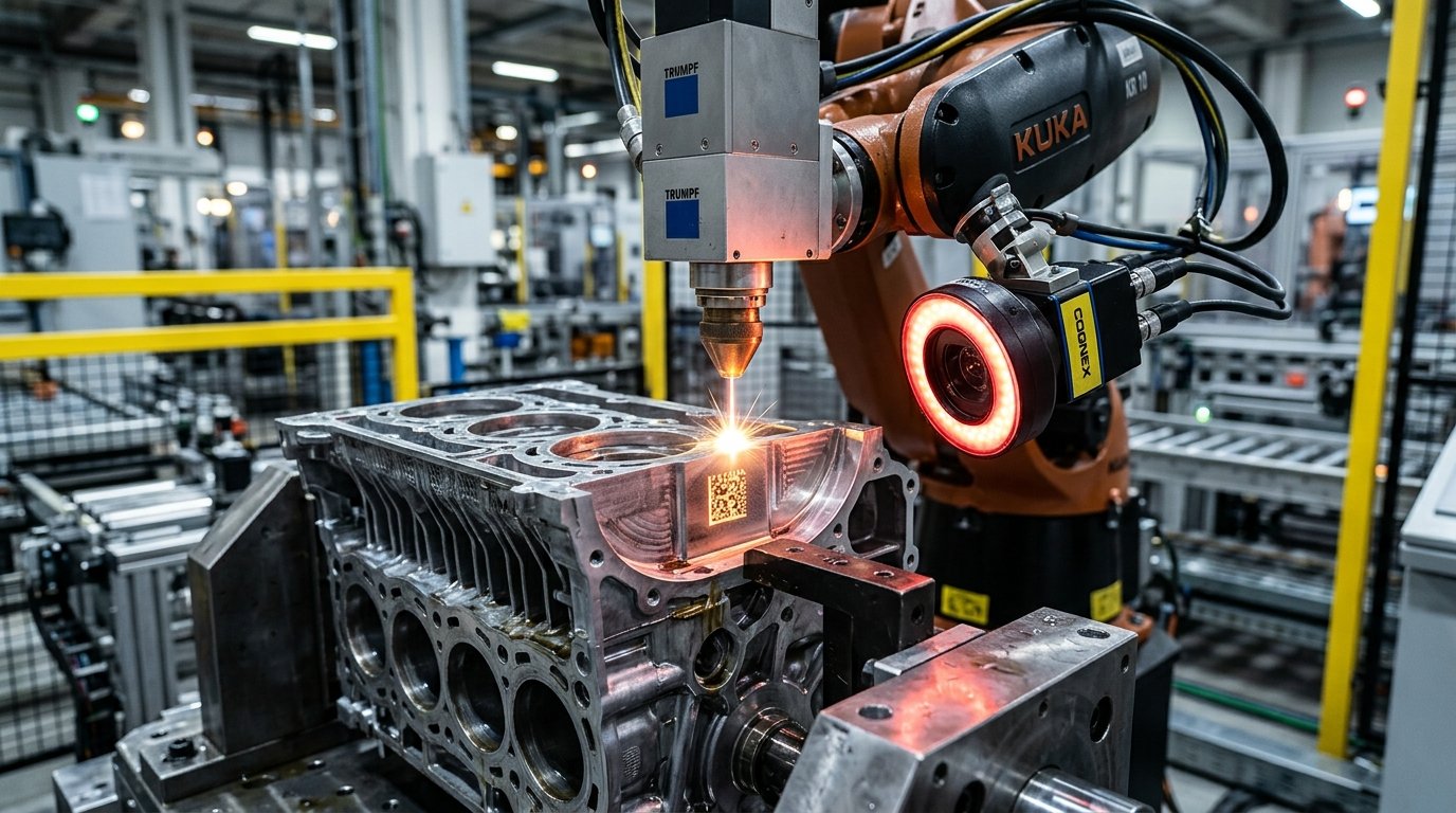 DPM Laser Marking & Optical 2D DataMatrix Traceability