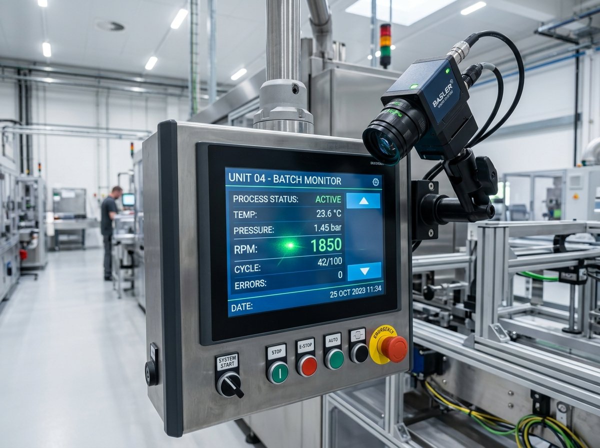 AI Machine Screen OCR & Optical Inspection