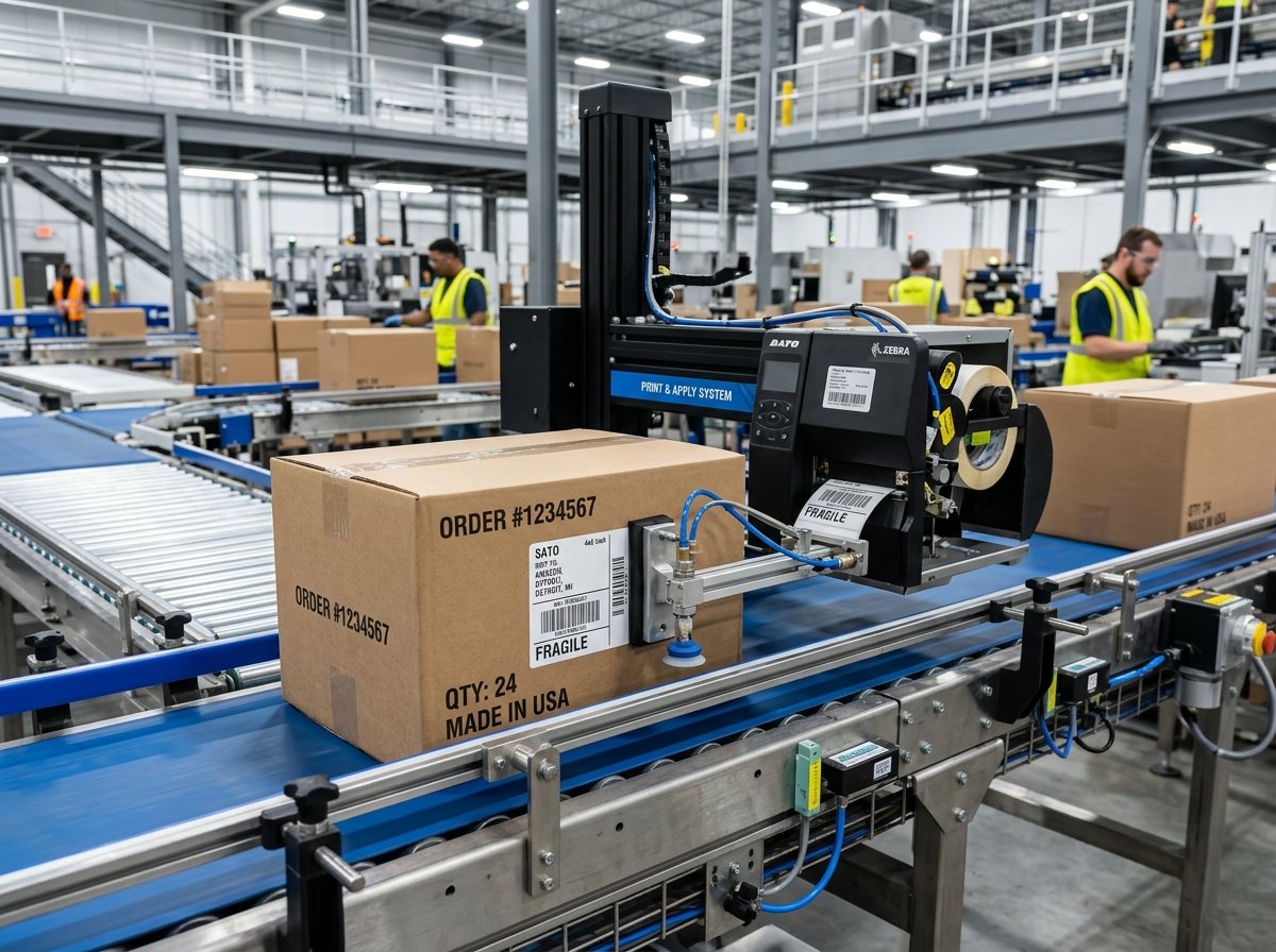 Automated Print-and-Apply & In-Line Labeling