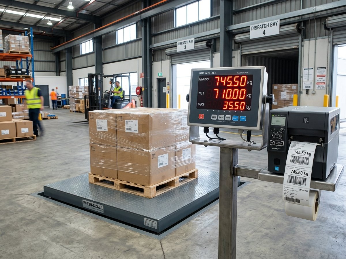 Digital Weighment Scale Telemetry & ERP Sync